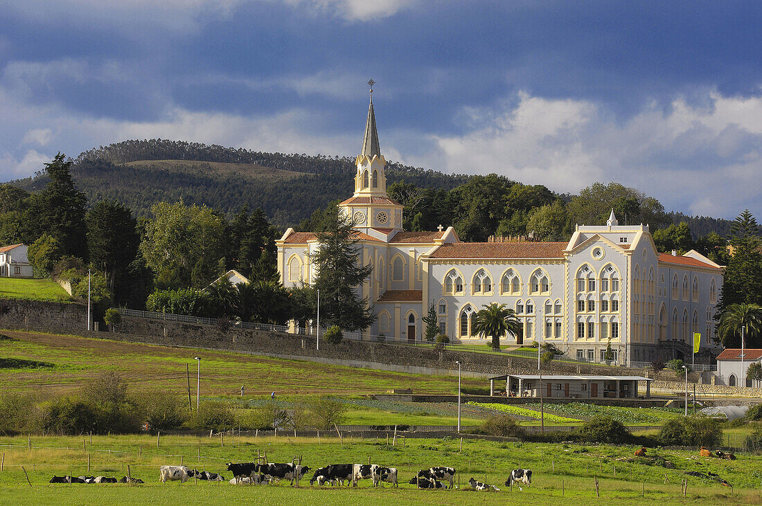 Cistercian monastery of Santa María de Tina,  Cóbreces Cantabria,  Spain