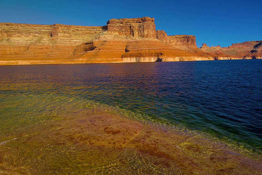 Lake Powell,  Glen Canyon National Recreation Area,  Arizona/Utah border USA