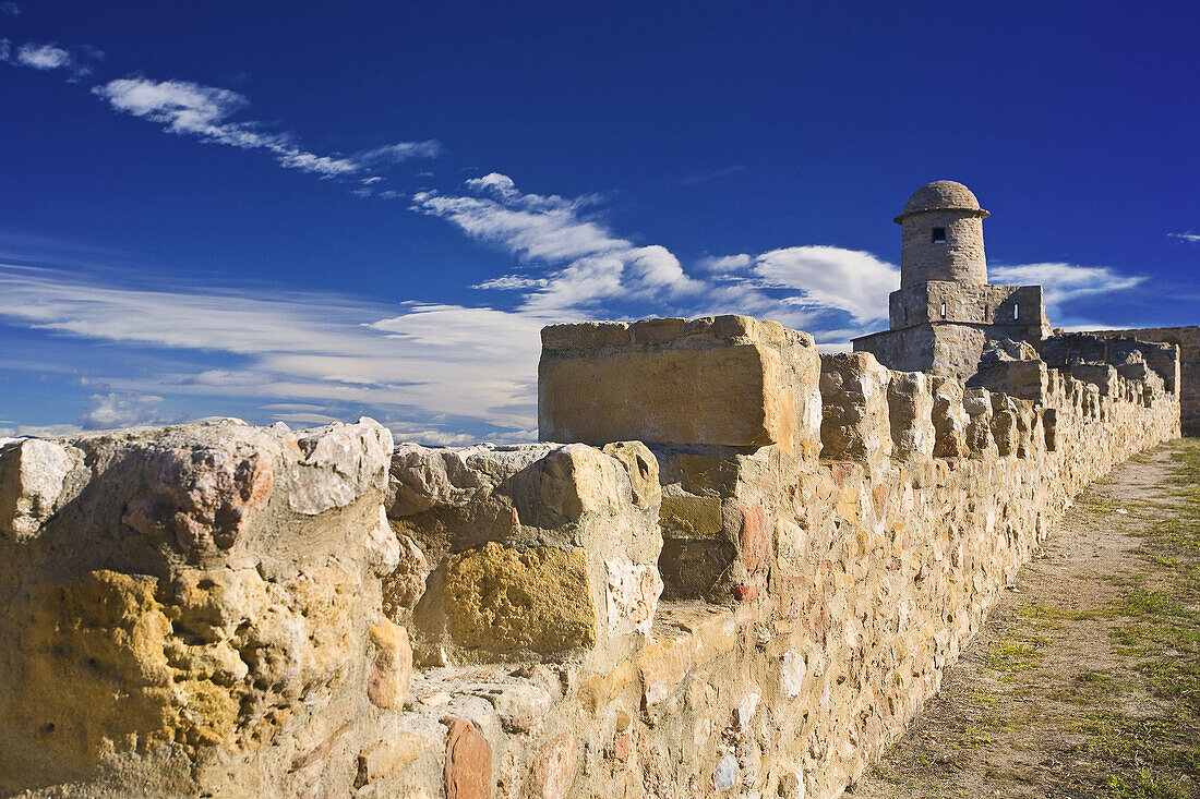 Castillo de Benabarre. Provincia de Huesca. Aragón. España.