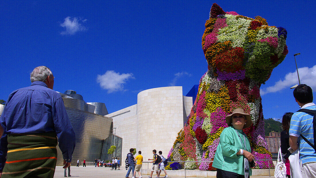 Museo Guggenheim. Bilbao. País vasco. España. Europa.