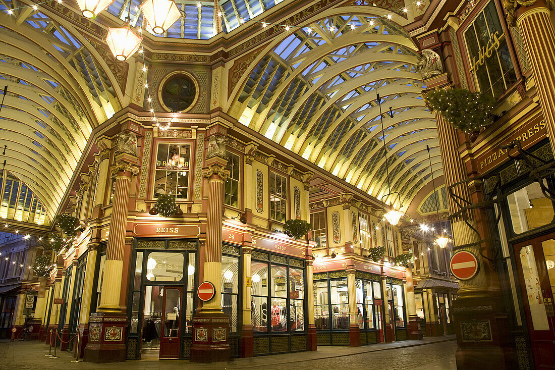 Leadenhall Market,  The City,  London,  England,  UK