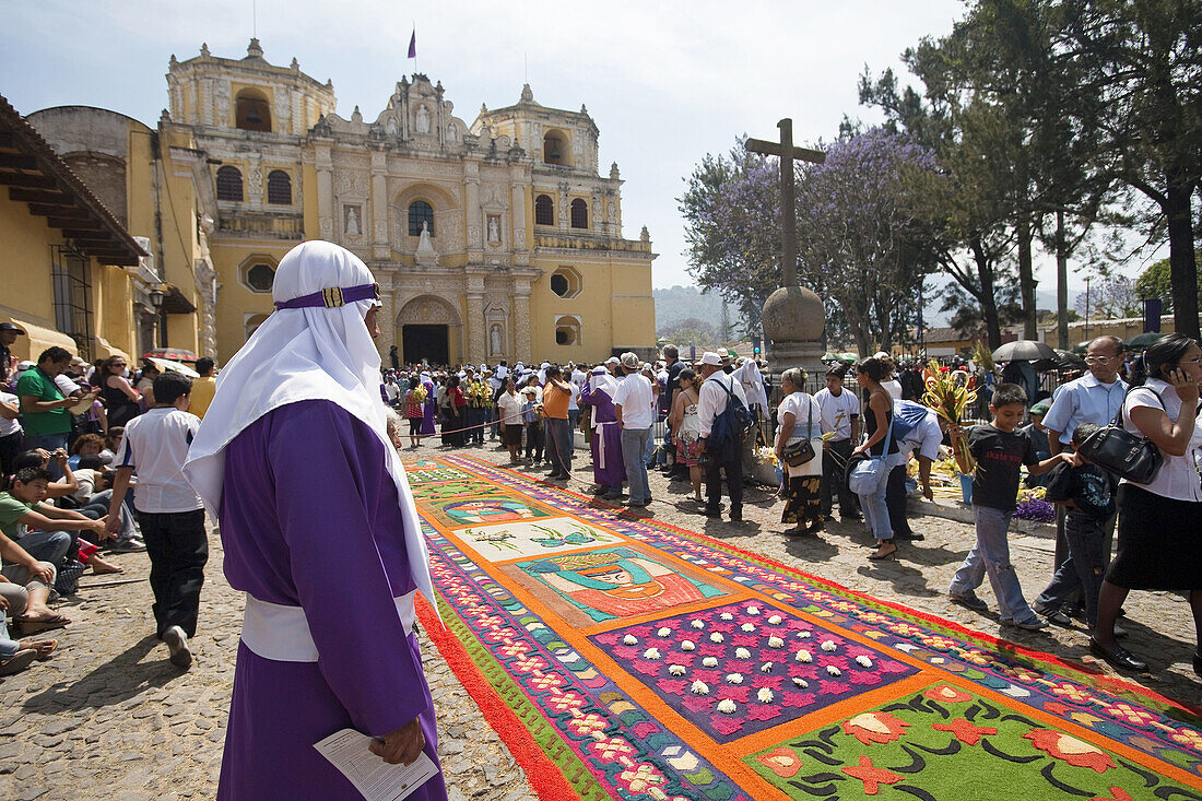 Guatemala,  Antigua,  Semana Santa,  Iglesia La Merced