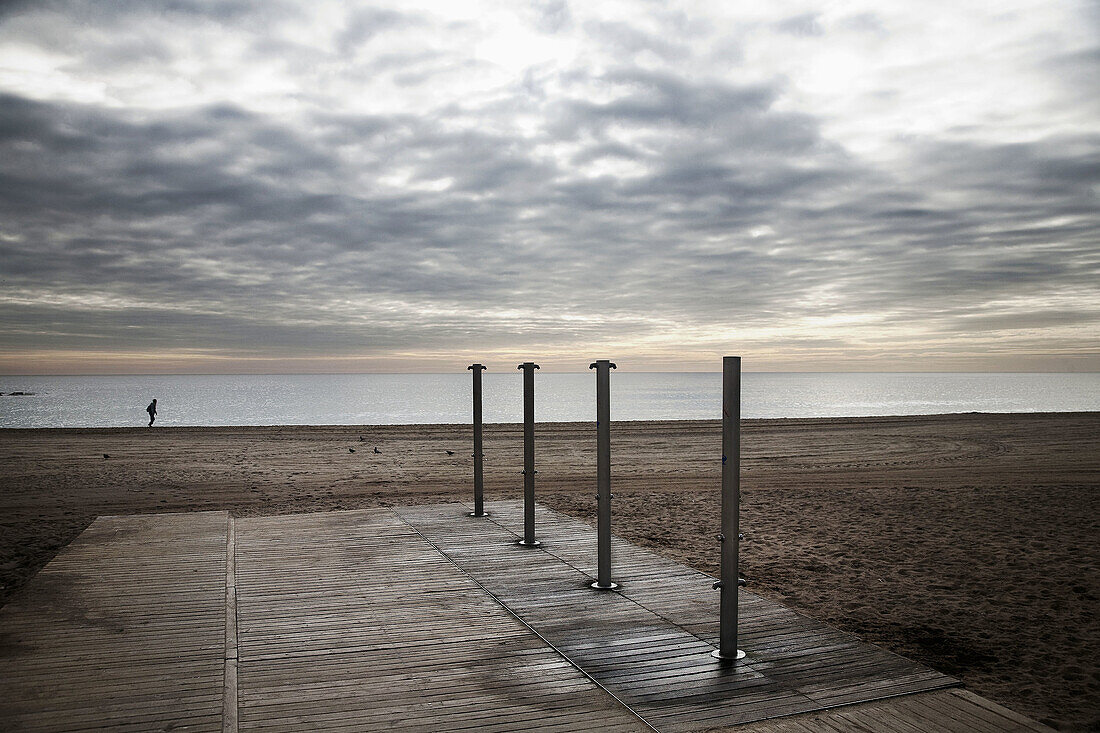Barceloneta´s Beach,  Barcelona,  Catalonia,  Spain