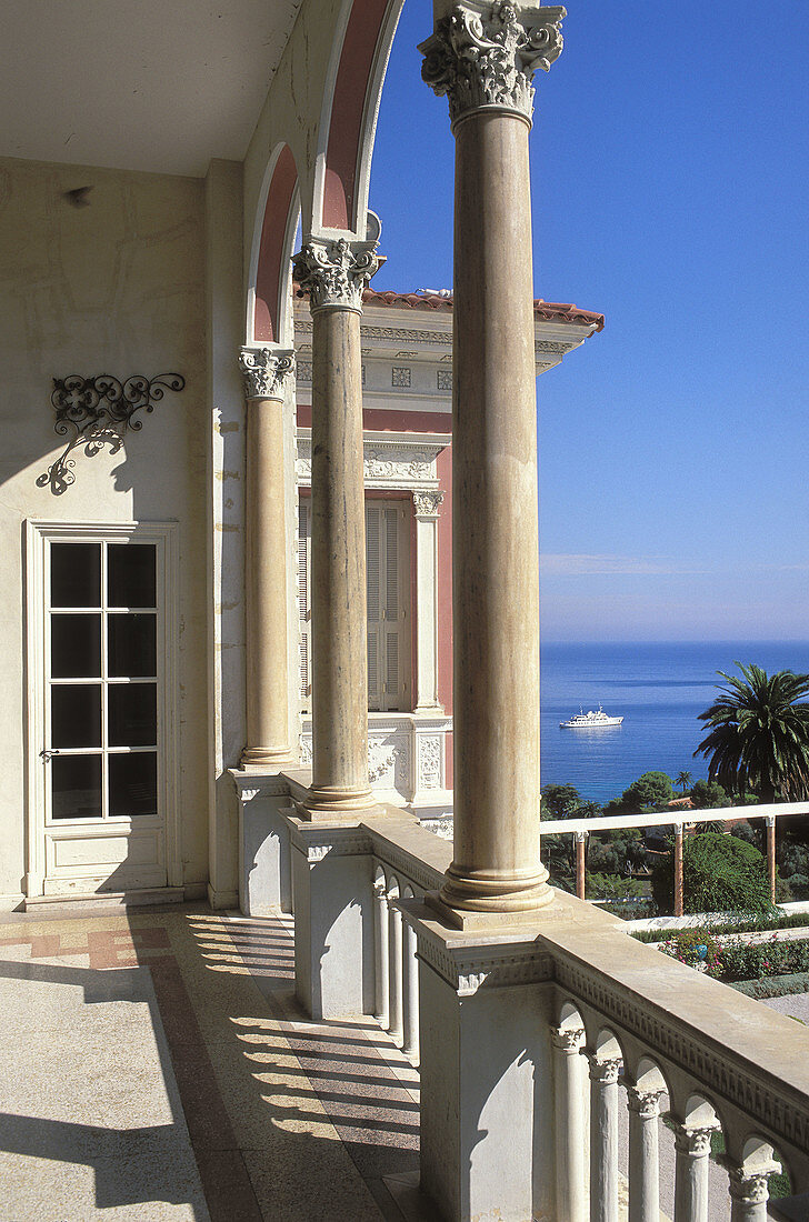 Villa Ephrussi de Rothschild,  Saint-Jean-Cap-Ferrat. Alpes-Maritimes,  French Riviera,  Côte d´Azur,  France