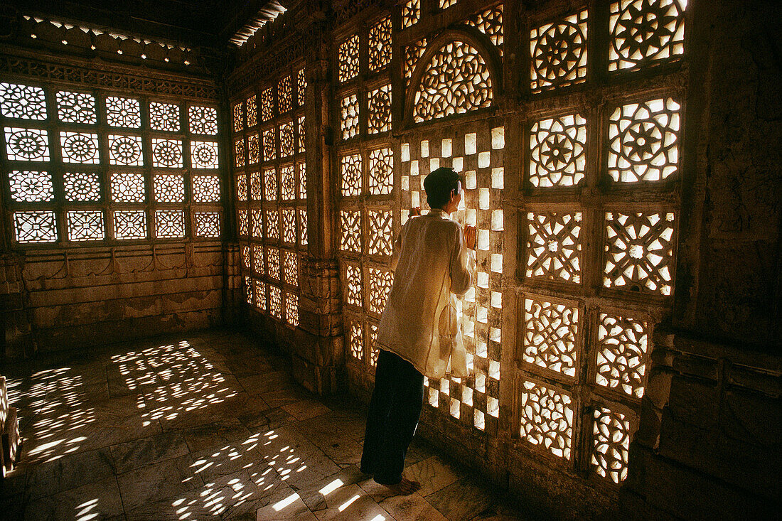 Sarkhej mausoleum south from Ahmedabad,  Gujarat,  India