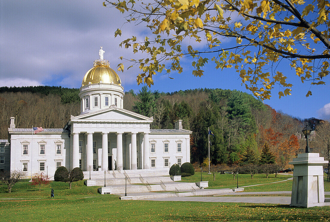 The State Capitol,  Montpelier,  Vermont,  United States of America