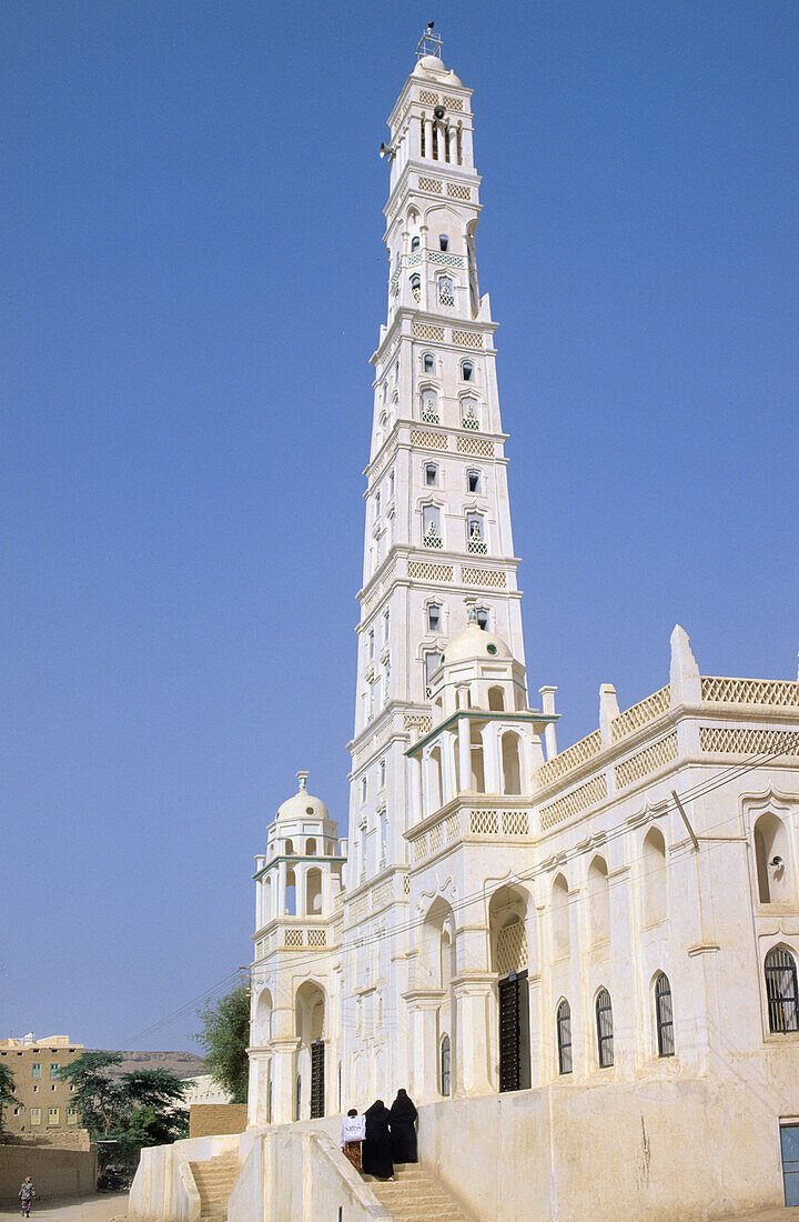 AL-MUHDAR MOSQUE,  TARIM,  HADRAMAWT,  YEMEN