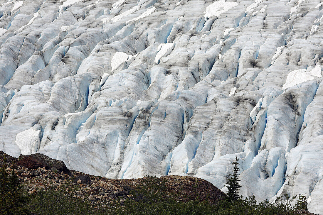 Salmon Gletscher / Salmon Glacier / British Columbia,  Canada,  USA