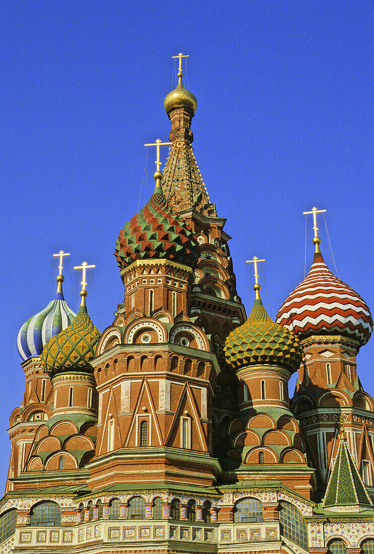 Russia,  Moscow,  St Basil´s Cathedral