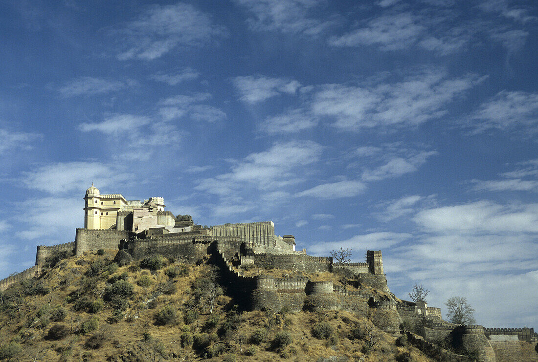 India,  Rajasthan,  Fort Kumbhalgarh,  in the region of Mewar