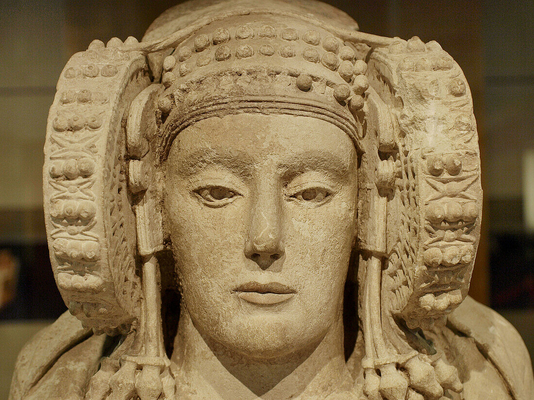 Dama de Elche. Museo Arqueológico Nacional. Madrid. España