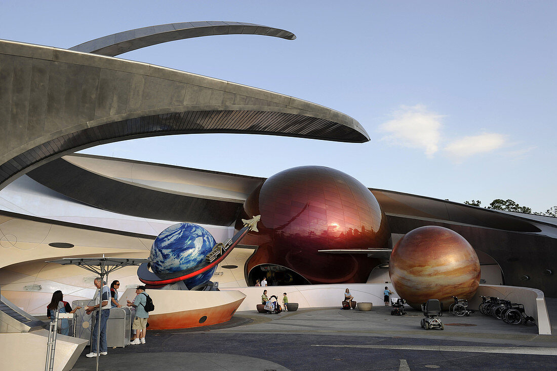 Mission Space at Walt Disney World Epcot Theme Park Center Orlando Florida Central