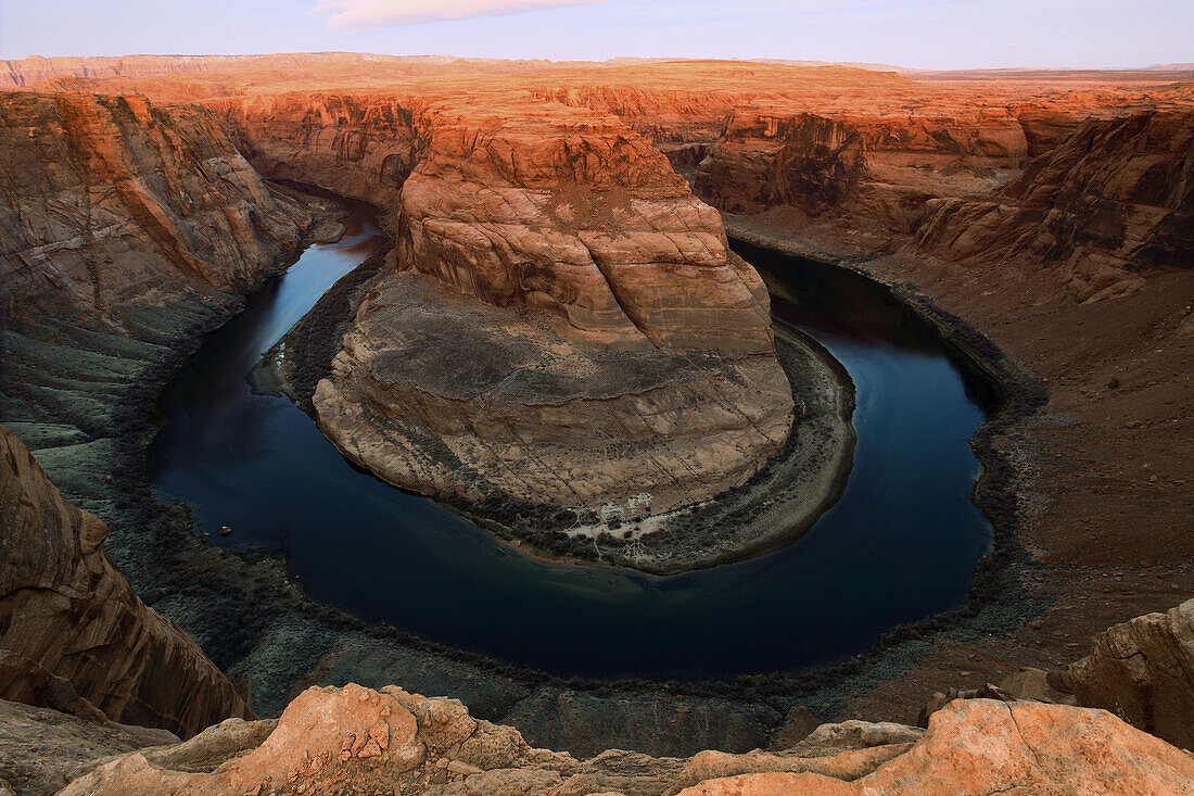 Horseshoe Bend,  Colorado River,  Glen Canyon National Recreation Area,  Page,  Arizona,  USA,  Nord Amerika