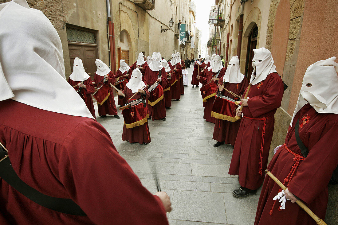 Good Friday procession,  Tarragona,  Catalonia,  Spain