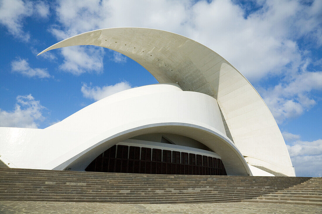 Opera House by Santiago Calatrava,  Santa Cruz de Tenerife. Tenerife,  Canary Isalnds,  Spain