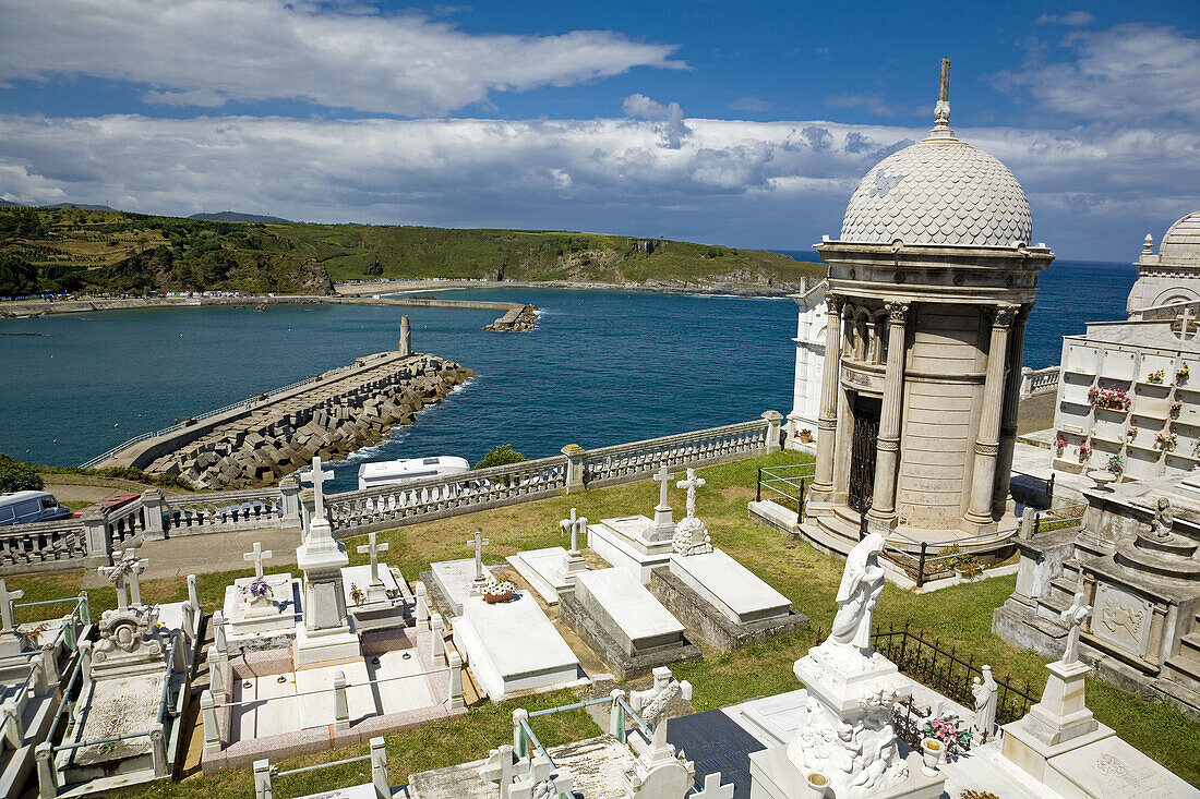 Cementery of Luarca. Asturias. Spain.