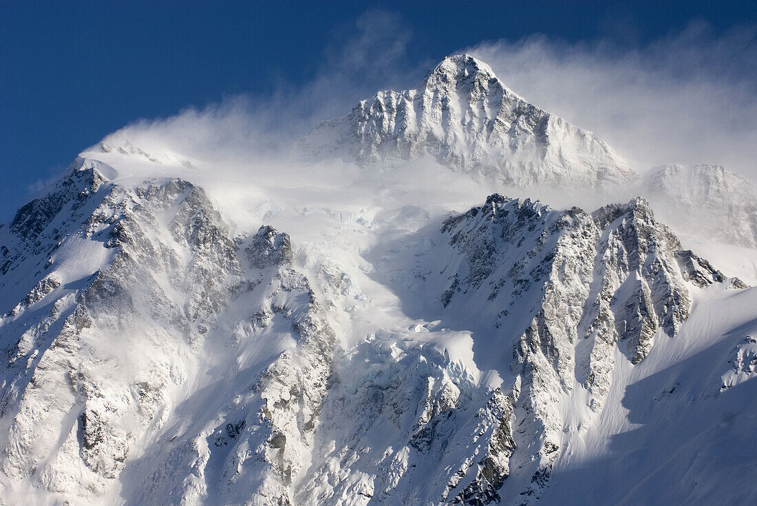 Mount Shuksan 9, 127 feet 2, 782 m in winter,  North Cascades Washington USA