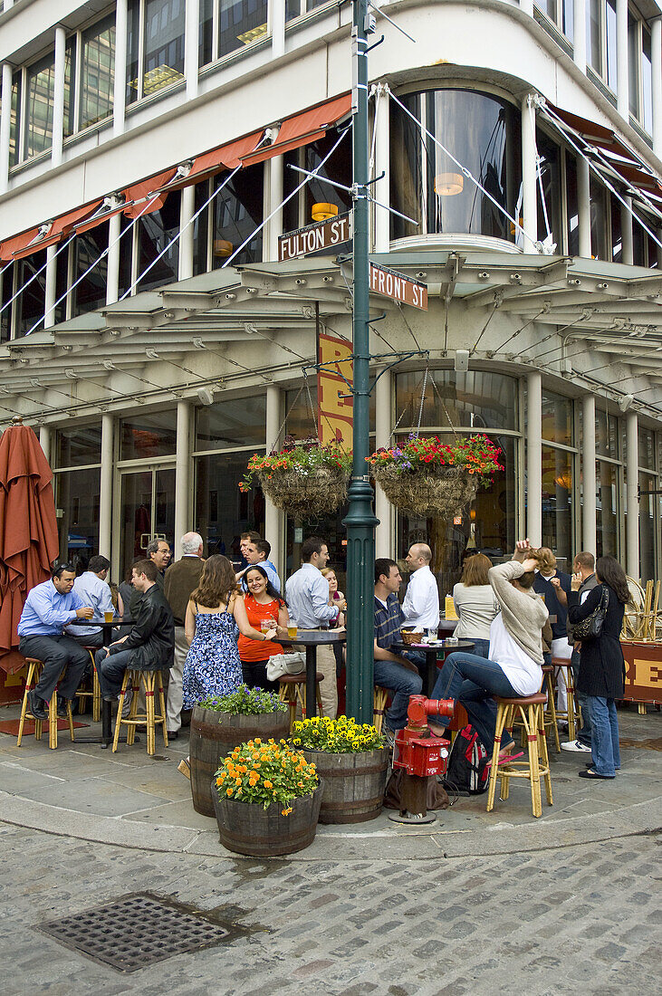 Market Place at South Street Seaport,  Lower Manhattan,  New York,  USA,  2008