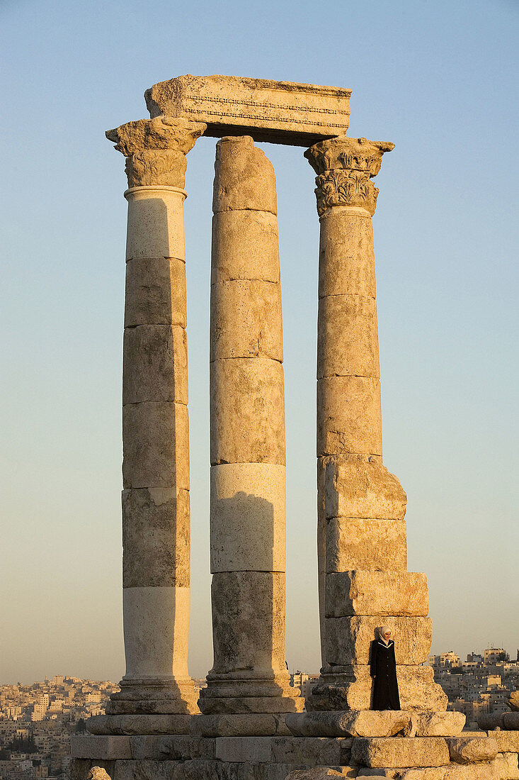 Jordan Amman Citadel Hercules Temple