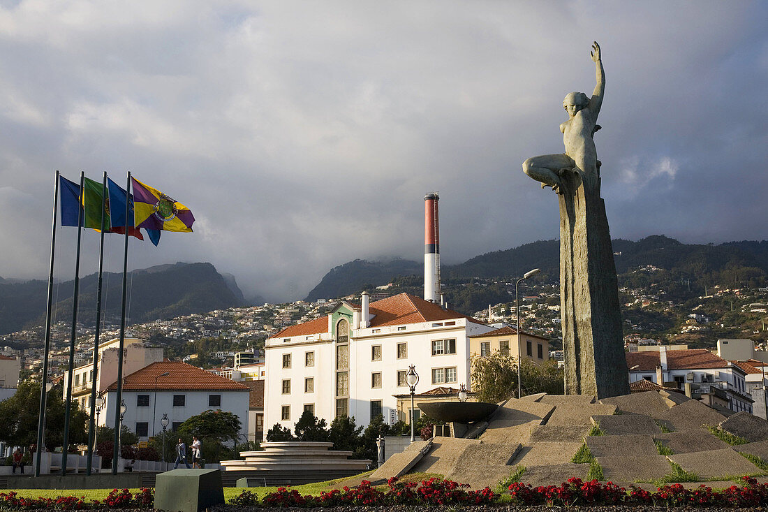 Portugal,  Madeira Island,  Funchal Autonomy place
