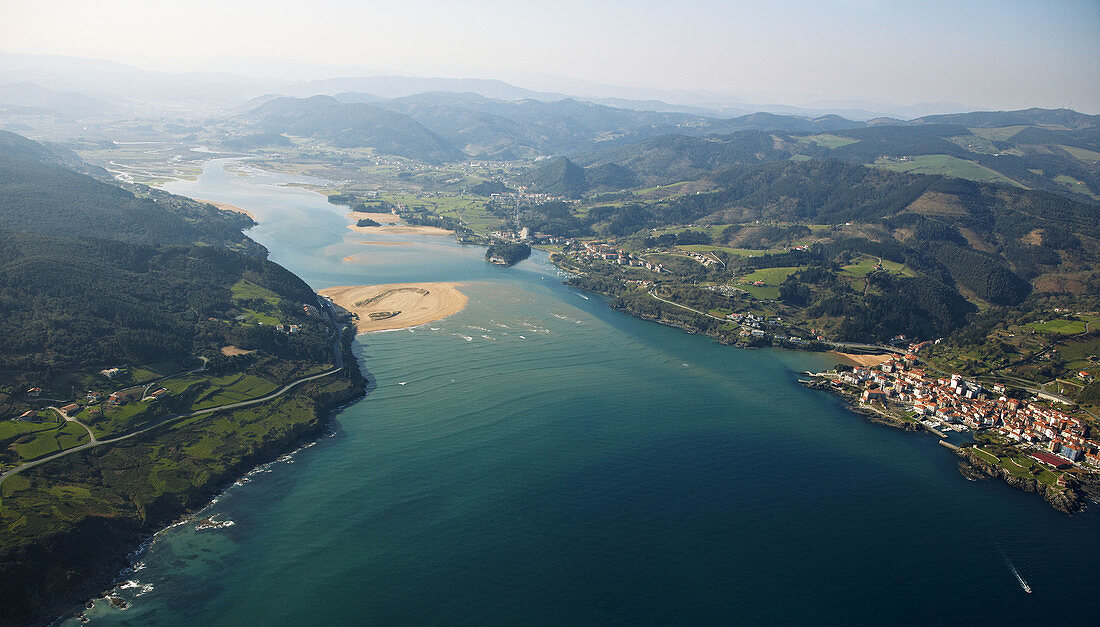 Biosphärenreservat Urdaibai, Mundaka, Biskaya, Baskenland, Spanien