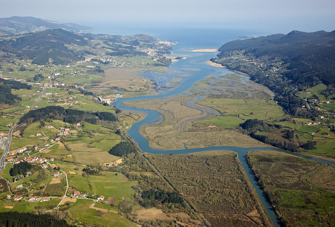 Urdaibai biosphere reserve,  Biscay,  Basque country,  Spain