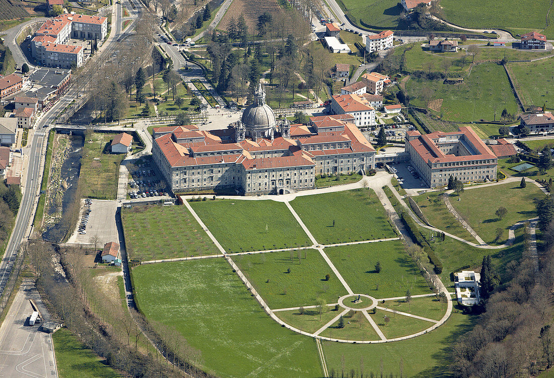 Santuario de Loiola, Azpeitia, Gipuzkoa, Baskenland, Spanien