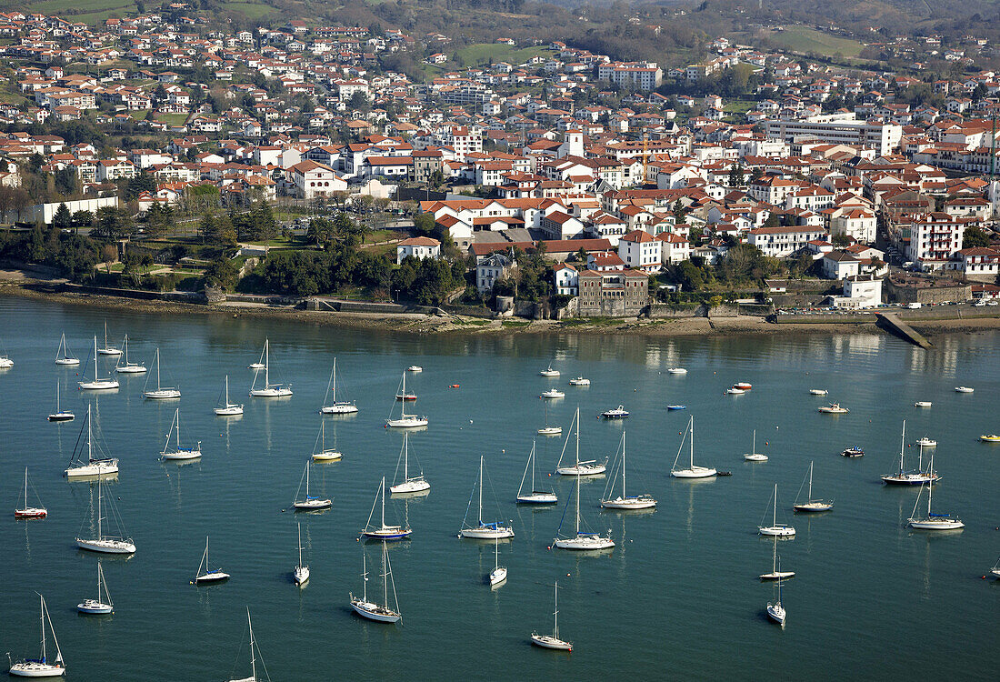 Hendaye, Txingudi-Bucht, Pyrénées-Atlantiques, Aquitanien, Frankreich