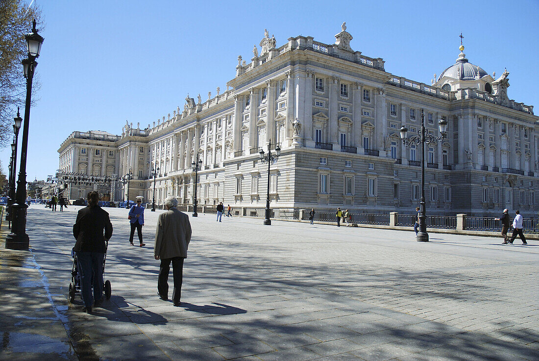 Bailén, Historical, I, Madrid, Month, Months, Palace, Palacio, Paseo, Real, Royal, Tourism, Transients, Turismo, Walk, XW4-869769, agefotostock 