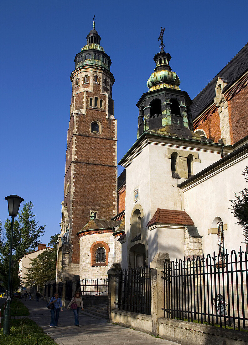 Poland Krakow church of Jesuit