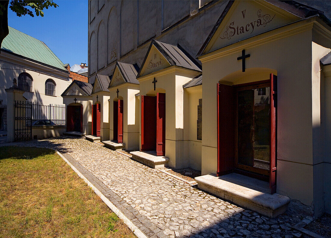 Poland Krakow stations by St Casimir Church