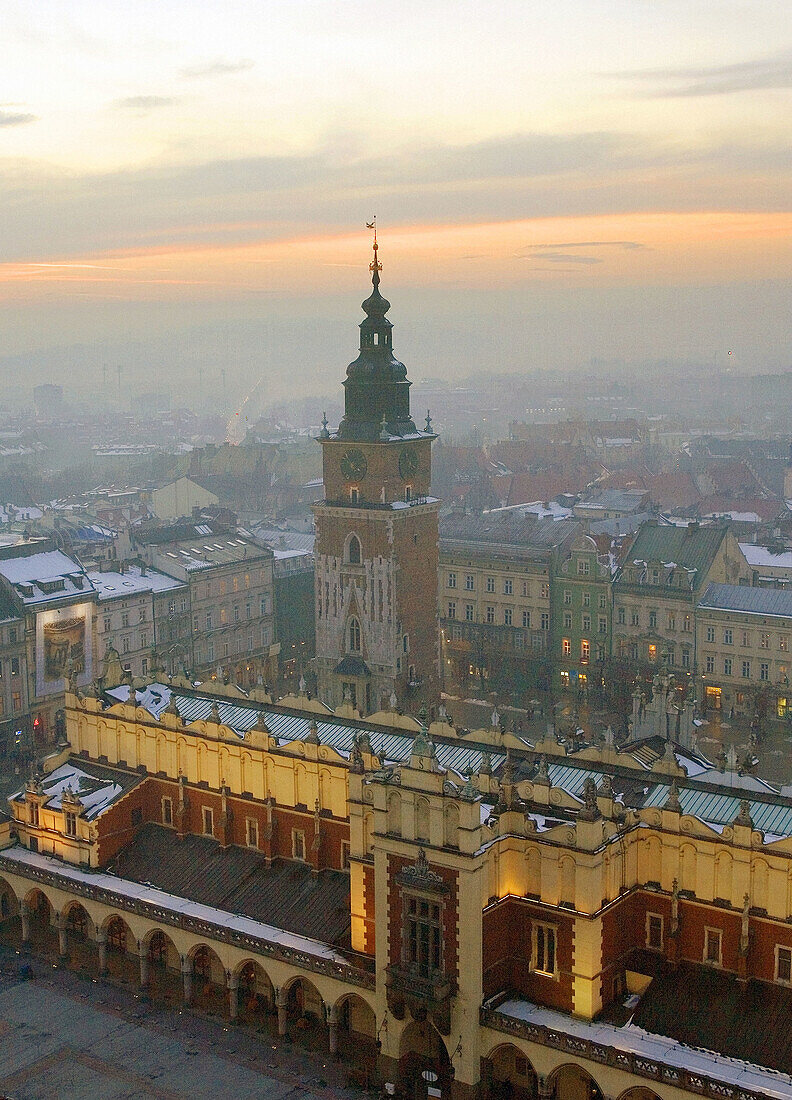 Poland Krakow,  Town Hall Tower