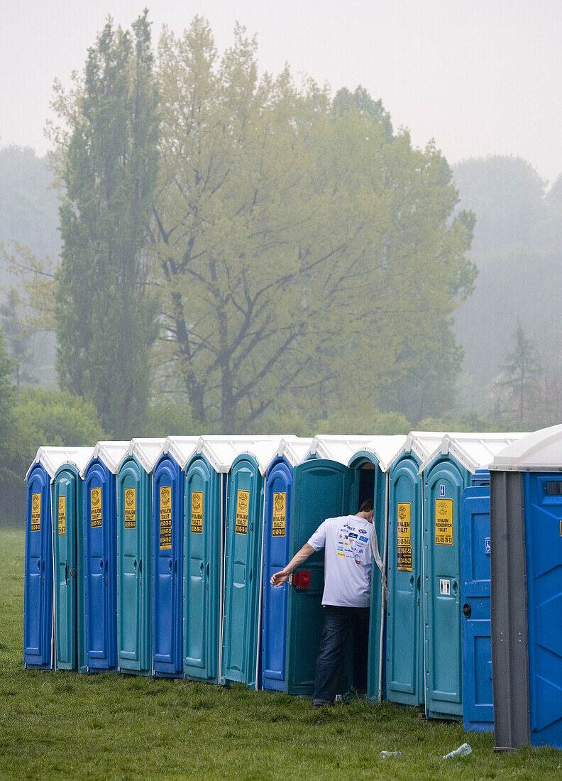 Poland,  Krakow,  public toilettes