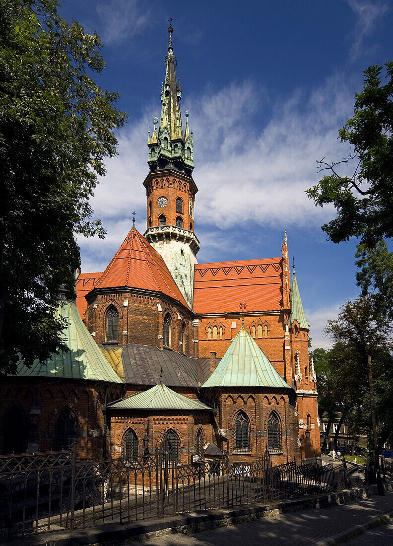 Poland Krakow,  Podgorze district,  St Josef´s Church