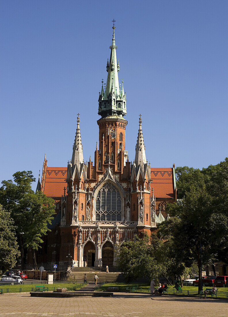 Poland Krakow,  Podgorze district,  St Josef´s Church