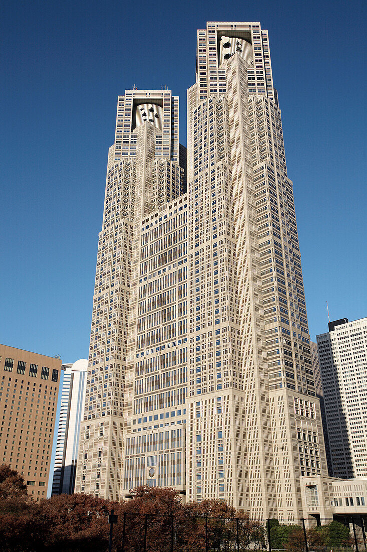 Japan,  Tokyo,  Shinjuku,  Metropolitan Government Office Building