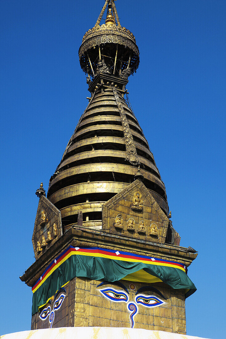 Nepal,  Kathmandu Valley,  Swayambhunath Stupa