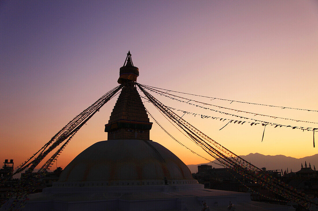 Nepal,  Kathmandu Valley,  Boudhanath,  Bodhnath Stupa