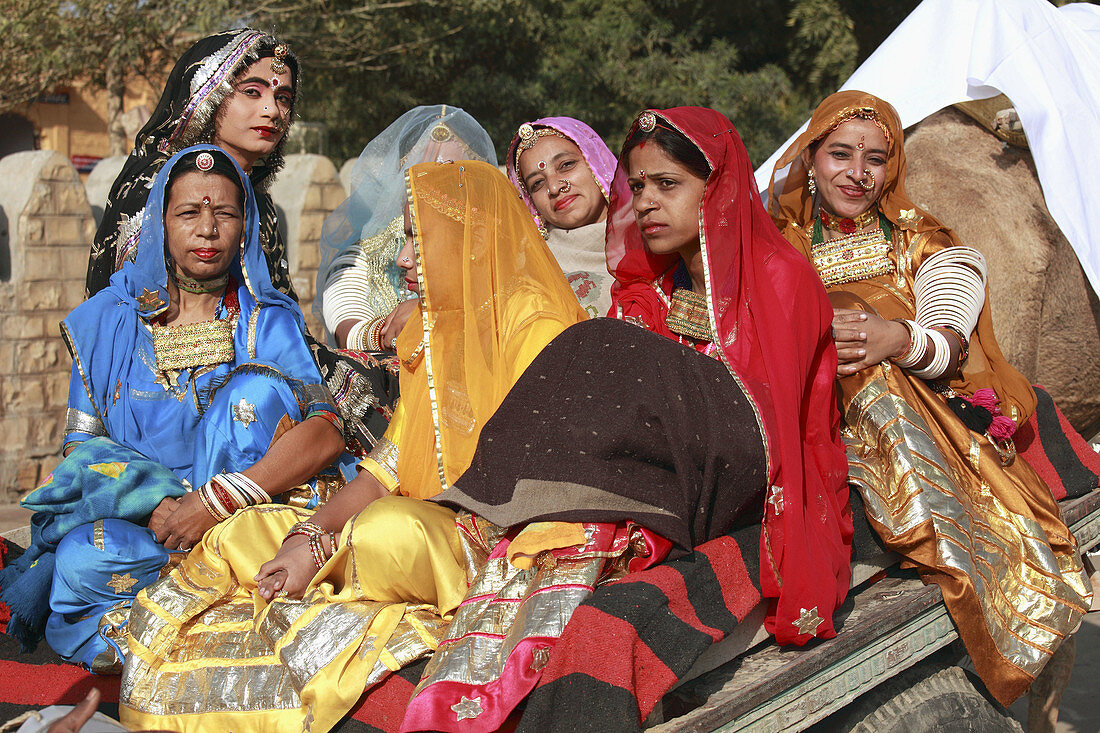 India,  Rajasthan,  Jaisalmer,  Desert Festival,  rajasthani women