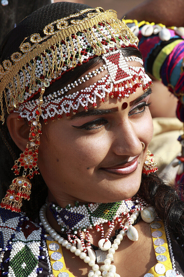 India,  Rajasthan,  Jaisalmer,  Desert Festival,  rajasthani woman portrait