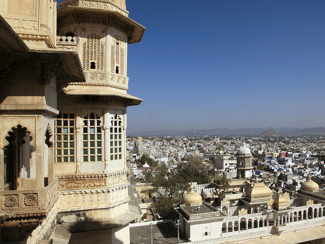 India,  Rajasthan,  Udaipur,  City Palace