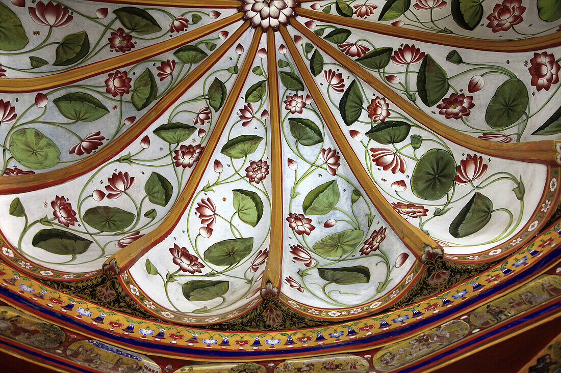 India,  Rajasthan,  Udaipur,  City Palace,  interior