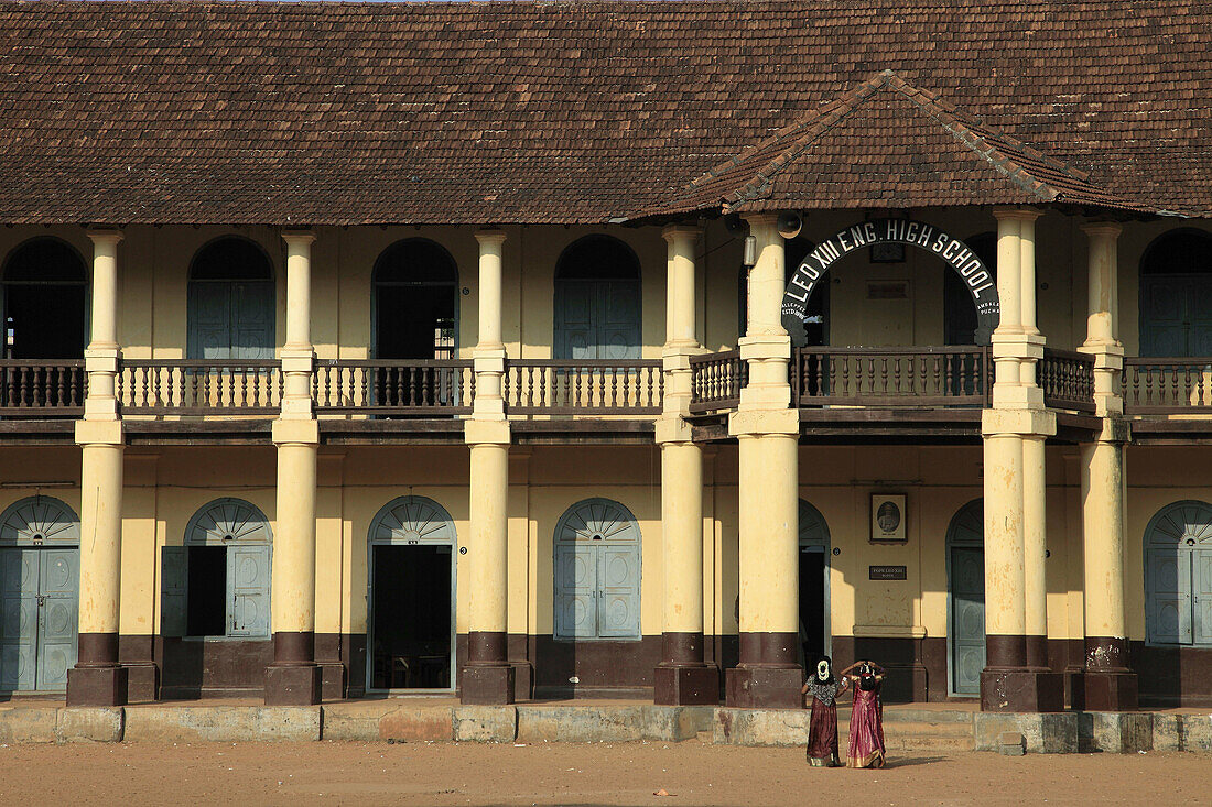India,  Kerala,  Alappuzha,  Alleppey,  Leo XIII English High School