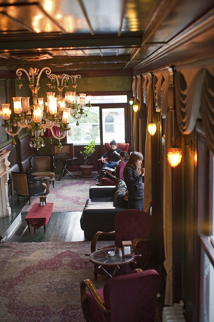 Szenecafé, Restaurant im Stadtteil Beyoglu, Istanbul