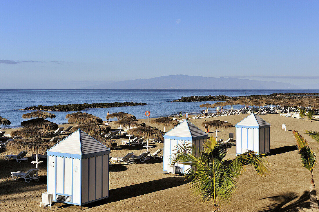 2009, Bahia, Beach, Canary islands, Color, Colour, Costa Adeje, Del, Duque, La Gomera, Landscape, Playa, Ténérife, XJ9-837627, agefotostock 