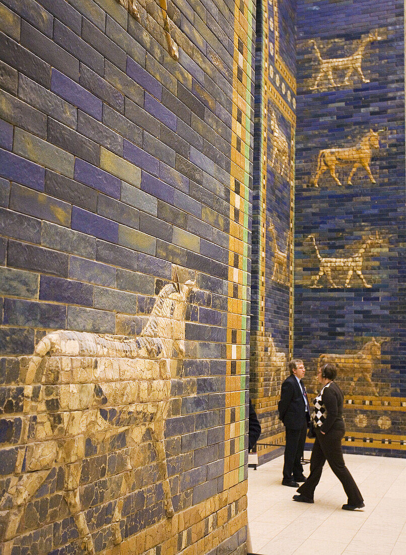 Mesopotamia animals,  Ishtar Gate at Pergamon Museum Berlin Germany