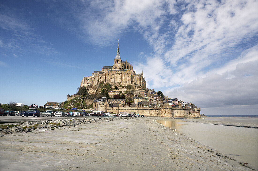 Mont Saint-Michel. Normandy,  France