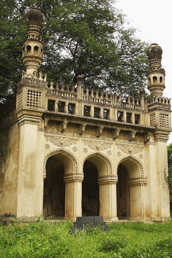 A Tomb amongst the Tombs of Qutub Shahis