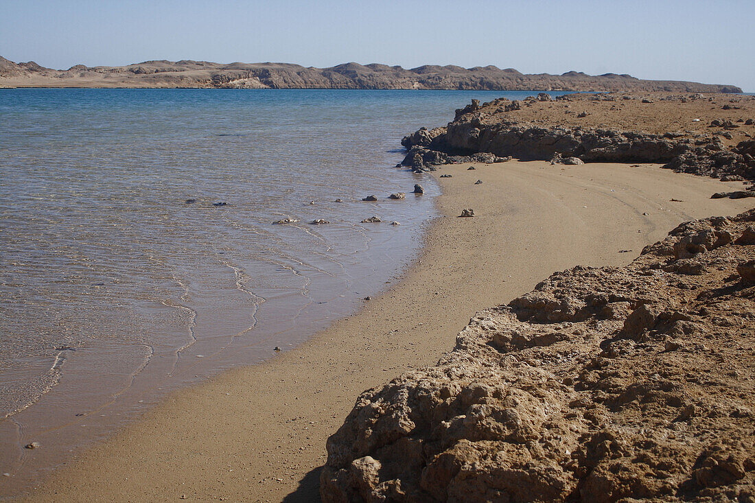 Beach,  Ras Mohammed National Park,  Sharm el-Sheikh. Egypt