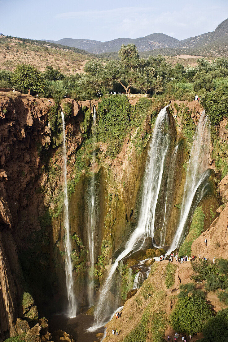 Ouzoud Waterfalls,  Tanaghmeilt,  Morocco